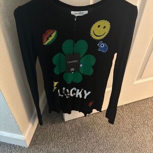 Lauren moshi lucky long sleeve nwt small